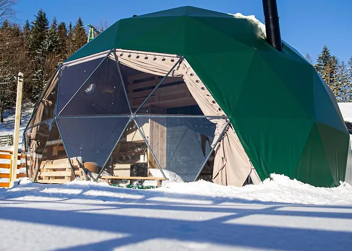 Luxusní stan Bunny Glamp Korbielów